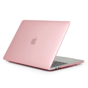 Etui de protection pour ordinateur portable Crystal Style pour MacBook Pro 15,4 pouces A1990 (2018) (Rose) SH319F346-20