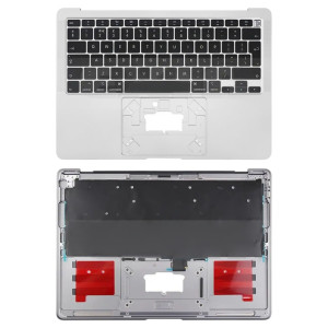 Pour Macbook Air 13 2020 M1 A2337 Couverture latérale C + Clavier Édition UK (Argent) SH508S363-20