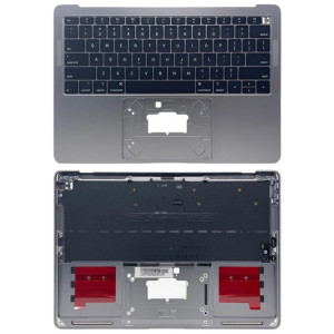 Pour Macbook Air 13 2020 M1 A2337 EMC3598 Couverture latérale C + Carte clavier édition américaine (Gris) SH509H1027-20