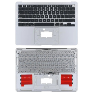 Pour Macbook Air 13 A2179 2020 Couverture latérale C + clavier édition américaine (argent) SH512S1775-20