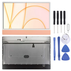 Pour Apple iMac 24 pouces A2438 A2439 2021 4.5K LM235UH1 SD C1 M1 M2 Écran LCD (Orange) SH592E184-20