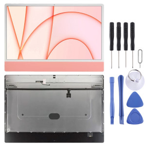 Pour Apple iMac 24 pouces A2438 A2439 2021 4.5K LM235UH1 SD C1 M1 M2 Écran LCD (Rose) SH592F1177-20