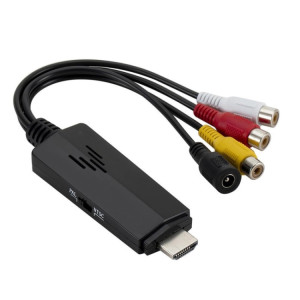 Adaptateur convertisseur vidéo HD vers 3RCA AV CVBS SH66261336-20