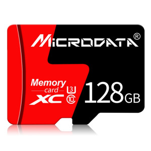 Carte mémoire MICRODATA 128 Go U3 rouge et noire TF (Micro SD) SH5767413-20