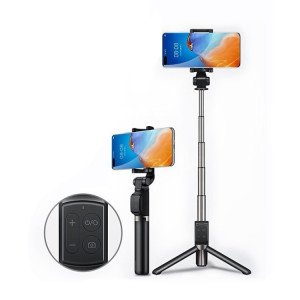 Support de trépied de sol en direct pour téléphone portable Huawei CF15 Pro Bluetooth Mini Selfie Stick (noir) SH256B1503-20