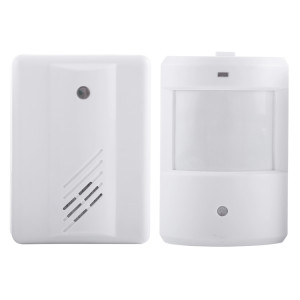 F622-108 Version améliorée Good Safe Wireless Electro Guard Watch Kit de système de détection à distance pour le bureau à domicile, 1 x récepteur + 1 x détecteur SH56901783-20