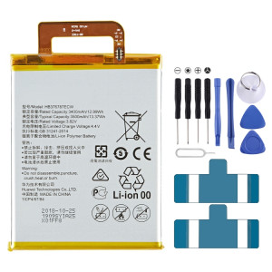 3500mAh HB376787ECW Remplacement de la batterie Li-Polymère pour l'honneur V8 SH041940-20