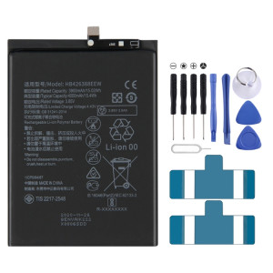4000mah HB426388EEW Li-Polymer Batterie Remplacement de la batterie pour Huawei Profitez de 20 pro / Profitez z / Honor 30 jeunes SH0427303-20