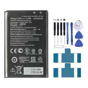 2900mAh C11P1501 LI-POLYMER BATTERIE POUR ASUS ZENFONE 2 LASER / ZENFONE Selfie ZD551KL ZE601KL ZE550KL SH04711669-20