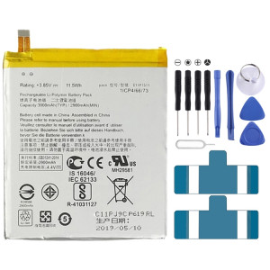 2900mAh C11P1511 Li-Polymère Batterie pour Asus Zenfone 3 ZE552KL SH047327-20