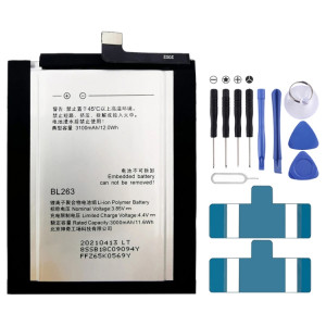 3100mAh BL263 LI-POLYMER BATTERIE POUR LENOVO ZUK Z2 PRO SH04871035-20
