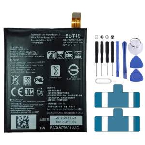 Batterie au lithium-polymère BL-T19 pour LG Nexus 5X H791 H798 H790 SH2306847-20