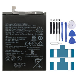 Batterie polymère Li-ion HB405979ECW pour Huawei Nova / Enjoy 6S / Honor 6C / Y5 2017 / P9 Lite SH23311149-20