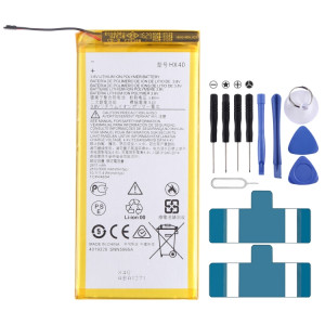 Pour Motorola Moto X4 XT1900-1 / XT1900-2 / XT1900-3 / XT1900-4 / XT1900-5 / XT1900-6 / XT1900-7 3000mAh Batterie de remplacement Li-ion HX40 SH736232-20