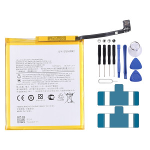 Pour Motorola One Vision XT1970-1 3500mAh Batterie Li-ion de remplacement KR40 SH73741906-20