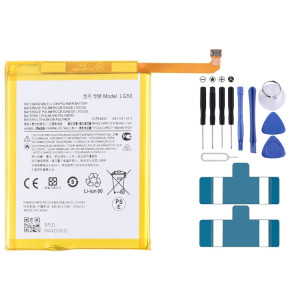 Pour Motorola One Fusion Plus PAKF0002IN 5000MAH Batterie Li-Polymère LG50 SH7380732-20