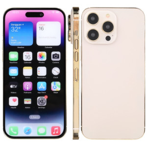 Pour iPhone 14 Pro écran couleur faux modèle d'affichage factice non fonctionnel (or) SH109J1750-20