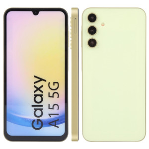 Pour Samsung Galaxy A15 5G Écran couleur faux modèle d'affichage factice non fonctionnel (jaune) SH123Y309-20