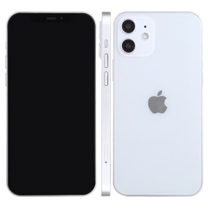 Modèle d'affichage factice faux écran noir non fonctionnel pour iPhone 12 mini (5,4 pouces) (blanc) SH416W1479-20