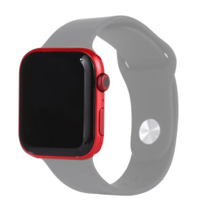 Écran noir faux modèle d'affichage factice non fonctionnel pour Apple Watch série 6 44 mm, pour photographier le bracelet de montre, pas de bracelet (rouge) SH740R1076-20