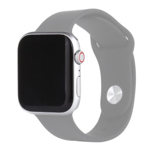 Écran noir faux modèle d'affichage factice non fonctionnel pour Apple Watch série 6 40 mm, pour photographier le bracelet de montre, pas de bracelet (argent) SH741S592-20