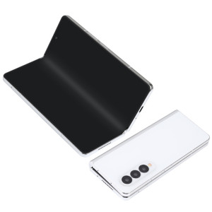 Pour Samsung Galaxy Z Fold4 Écran noir Faux modèle d'affichage factice non fonctionnel (blanc) SH006W1488-20
