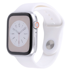 Pour Apple Watch Series 8 Écran couleur 41 mm Faux modèle d'affichage factice non fonctionnel (blanc) SH880W1180-20