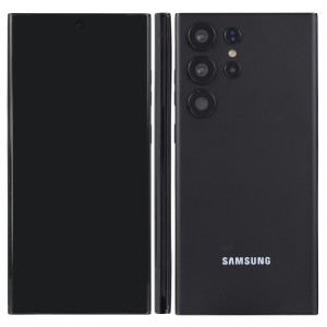 Pour Samsung Galaxy S23 Ultra 5G écran noir faux modèle d'affichage factice non fonctionnel (noir) SH901B1195-20
