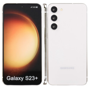 Pour Samsung Galaxy S23 + 5G écran couleur faux modèle d'affichage factice non fonctionnel (blanc) SH904W1482-20