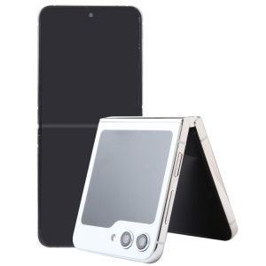Pour Samsung Galaxy Z Flip5 Black Screen Non-Working Fake Dummy Display Model (Blanc) SH919W1956-20
