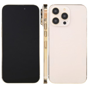 Pour iPhone 14 Pro, écran noir, faux modèle d'affichage factice non fonctionnel (or) SH927J1703-20