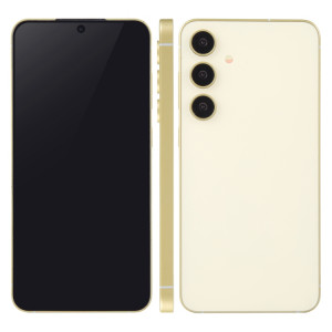 Pour Samsung Galaxy S24+ 5G Écran noir faux modèle d'affichage factice non fonctionnel (jaune) SH948Y406-20