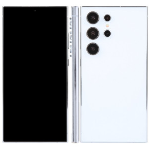 Pour Samsung Galaxy S24 Ultra 5G Écran noir faux modèle d'affichage factice non fonctionnel (blanc) SH949W719-20
