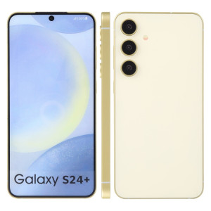 Pour Samsung Galaxy S24+ 5G Écran couleur faux modèle d'affichage factice non fonctionnel (jaune) SH951Y645-20