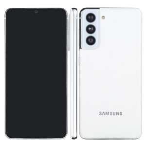 Modèle d'affichage factice faux écran noir non fonctionnel pour Samsung Galaxy S21 5G (blanc) SH706W377-20