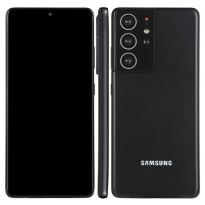 Modèle d'affichage factice faux écran noir non fonctionnel pour Samsung Galaxy S21 Ultra 5G (noir) SH707B1978-20