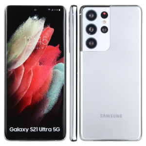Écran couleur faux modèle d'affichage factice non fonctionnel pour Samsung Galaxy S21 Ultra 5G (argent) SH711S1943-20