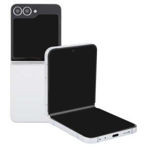 Pour Samsung Galaxy Z Flip6 Écran noir Faux modèle d'affichage factice non fonctionnel (blanc) SH717W1987-20