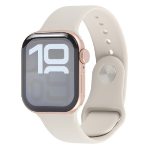 Pour Apple Watch Series 10 46 mm Écran couleur factice non fonctionnel Modèle d'affichage factice (or rose) SH13RG147-20