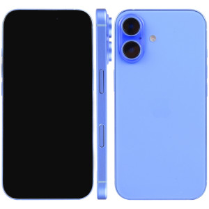 Pour iPhone 16 Plus, écran noir, faux modèle d'affichage factice non fonctionnel (bleu) SH693L1607-20