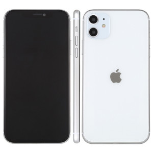 Modèle d'affichage factice factice non-écran noir pour iPhone XIR (6.1 pouces) (Blanc) SH843W1821-20