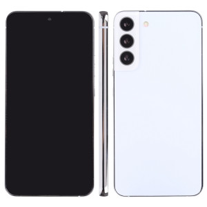 Pour Samsung Galaxy S22+ 5G Écran noir Faux modèle d'affichage factice non fonctionnel (Blanc) SH857W943-20
