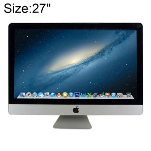 Pour Apple iMac 27 pouces écran couleur faux modèle d'affichage factice non fonctionnel (argent) SH878S975-20