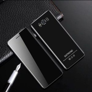 SATREND S10 Card Mobile Phone, Écran tactile 2,4 pouces, MTK6261D, Support Bluetooth, FM, GSM, Double SIM (Noir) SH965B1030-20