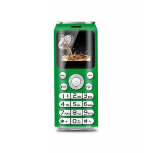 Mini téléphone mobile Satrend K8, 1,0 pouce, casque de numérotation Bluetooth mains libres, musique MP3, double SIM, réseau: 2G (vert) SH295G1238-20
