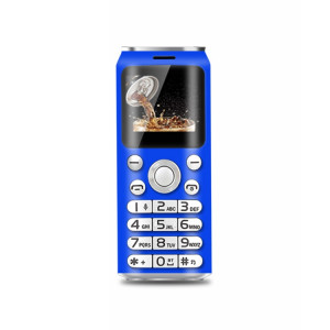 Mini téléphone mobile Satrend K8, 1,0 pouce, casque de numérotation Bluetooth mains libres, musique MP3, double SIM, réseau: 2G (bleu) SH295L1416-20