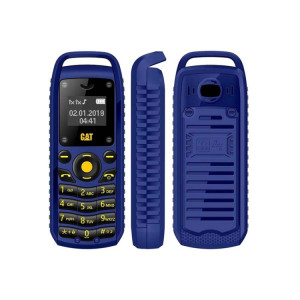 Mini téléphone portable B25 Mini, Casque de numérotation mains libres Bluetooth, musique MP3, double SIM, réseau: 2G (bleu) SH621L1226-20
