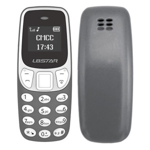 Mini téléphone mobile GTStar BM10, Casque de numérotation mains libres Bluetooth, musique MP3, double carte SIM, réseau: 2G (gris) SH674H1151-20