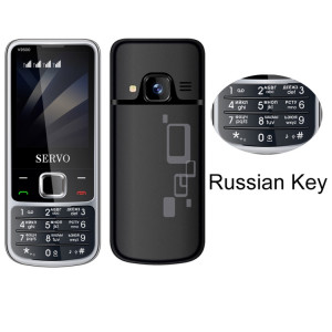 Servo V9500 téléphone portable, clé anglaise, 2,4 pouces, SPREDTRUM SC6531CA, 21 touches, support Bluetooth, FM, Son magique, lampe de poche, GSM, Quad SIM (Noir) SS057B947-20