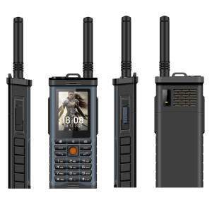 S-G8800 Téléphone pour personnes âgées à triple vérification, Étanche, antichoc, antipoussière, batterie 2400 mAh, 2,2 pouces, 21 touches, lampe de poche LED, FM, Quad SIM, avec antenne (bleu clair) SH09LL762-20